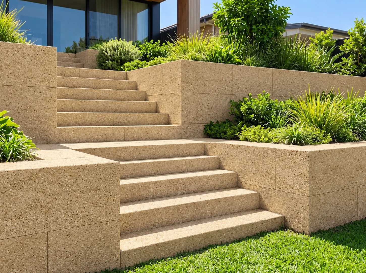 photo — Capping & steps